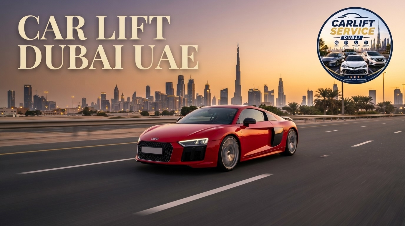 Car lift in Dubai Festival City
