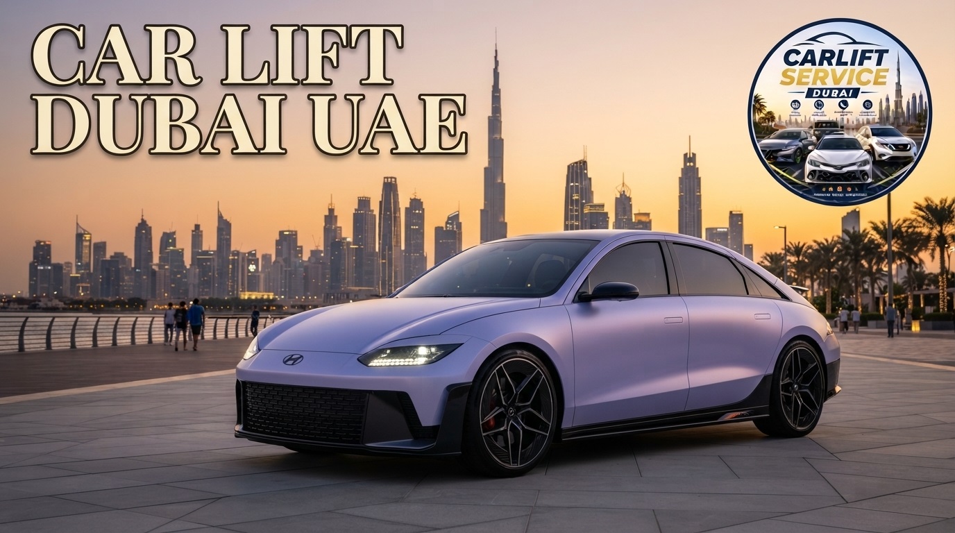 Car lift in Dubai Internet City