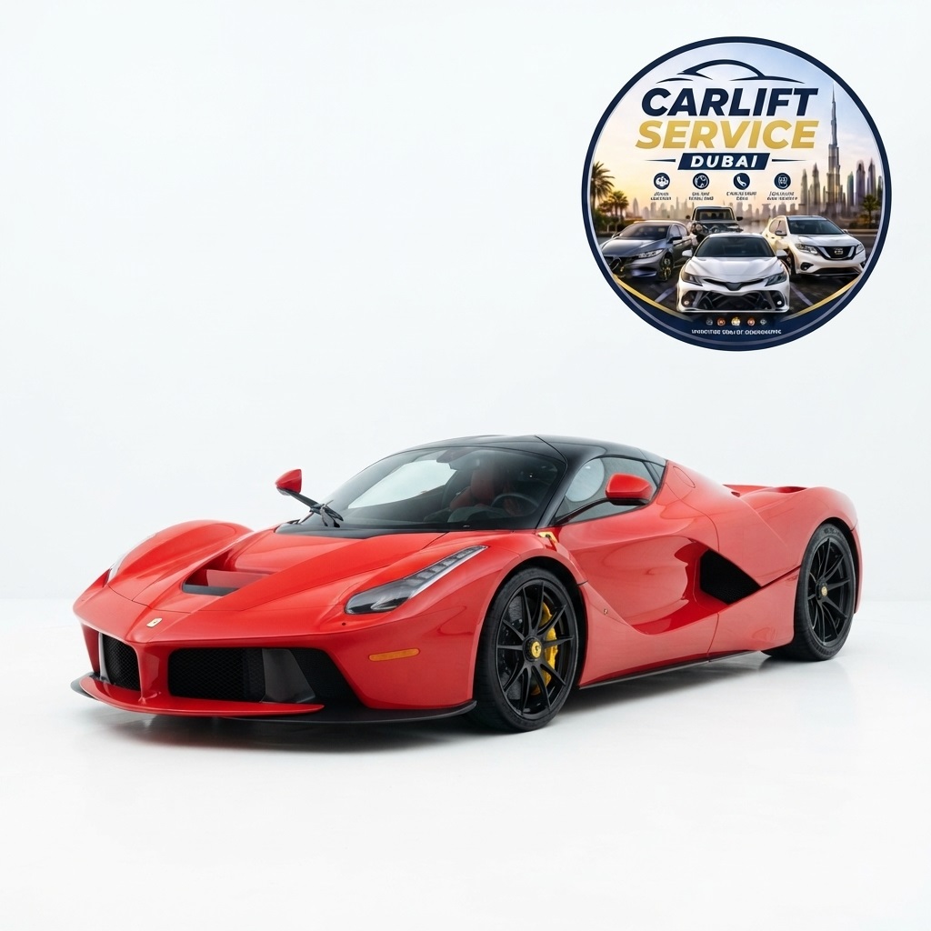 Car lift in Jumeirah