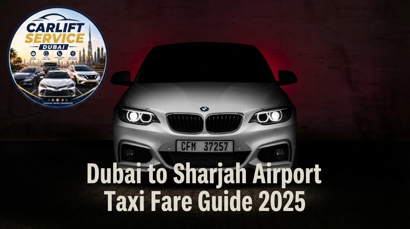 Car lift from airport to dubai design district