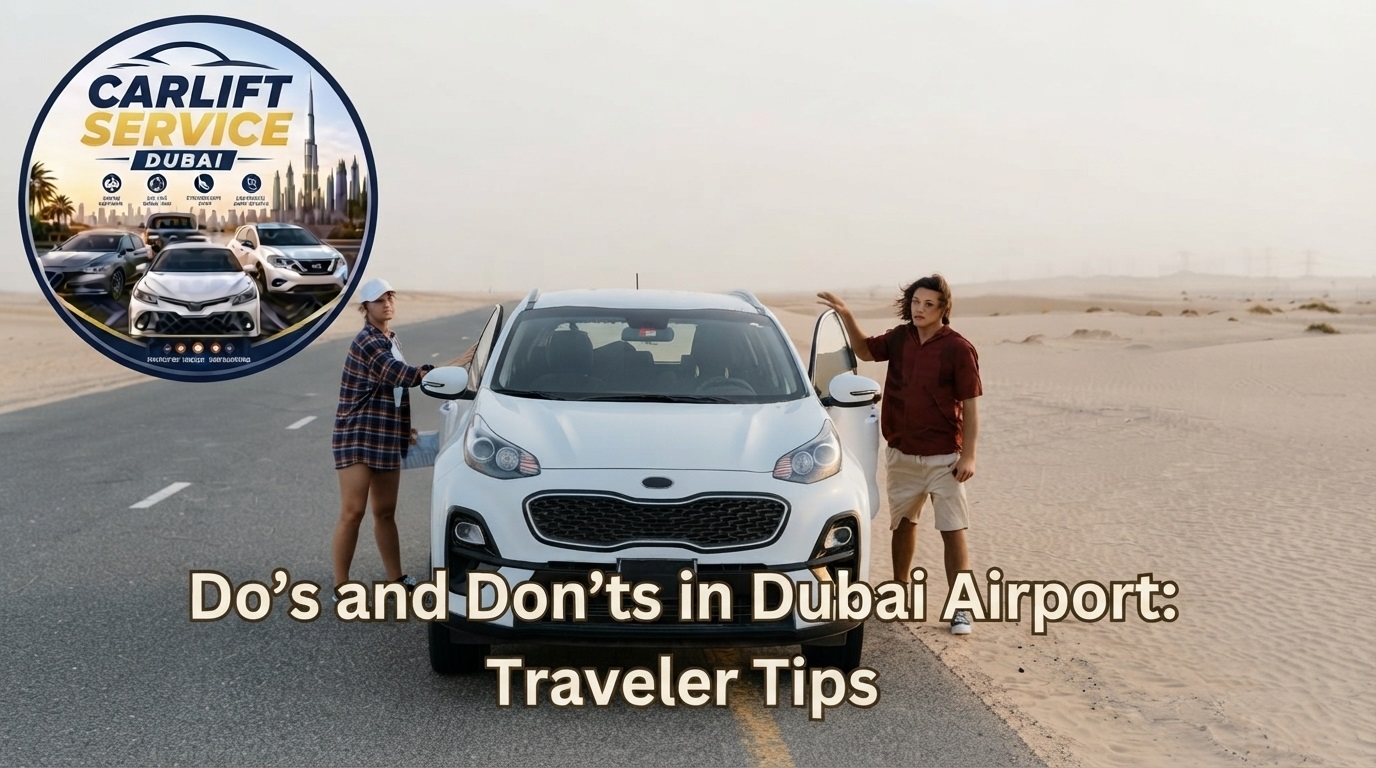 Car lift from dubai airport to dubai design district
