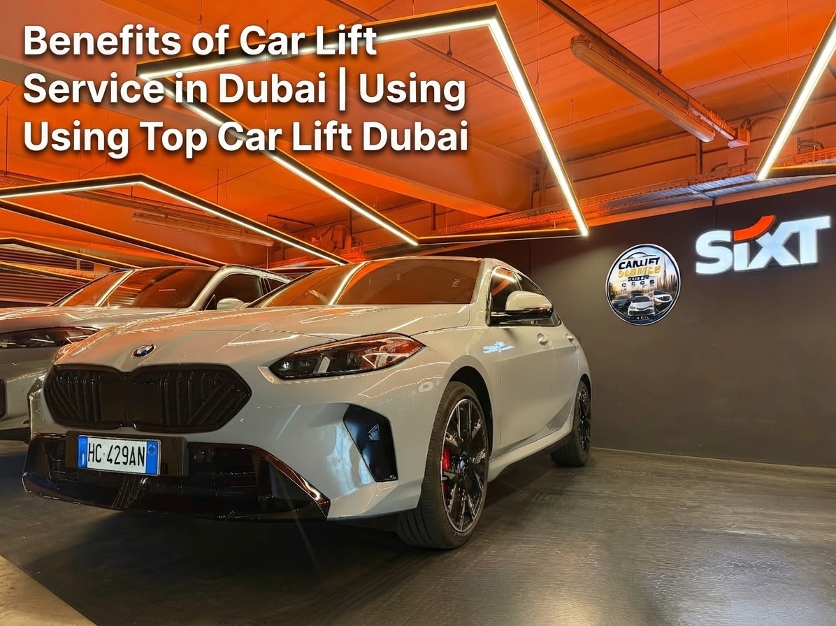Car lift from al quoz to dubai design district